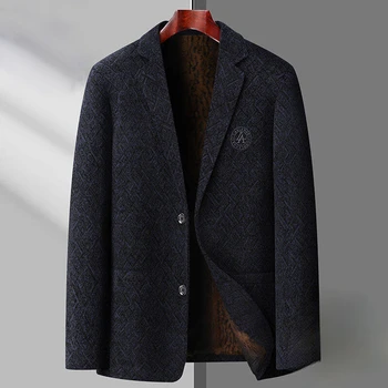 Costumes chauds Smile pour hommes, blazers Slim Fit, vestes de qualité supérieure, vêtements pour hommes, taille 4, automne, hiver, nouveau