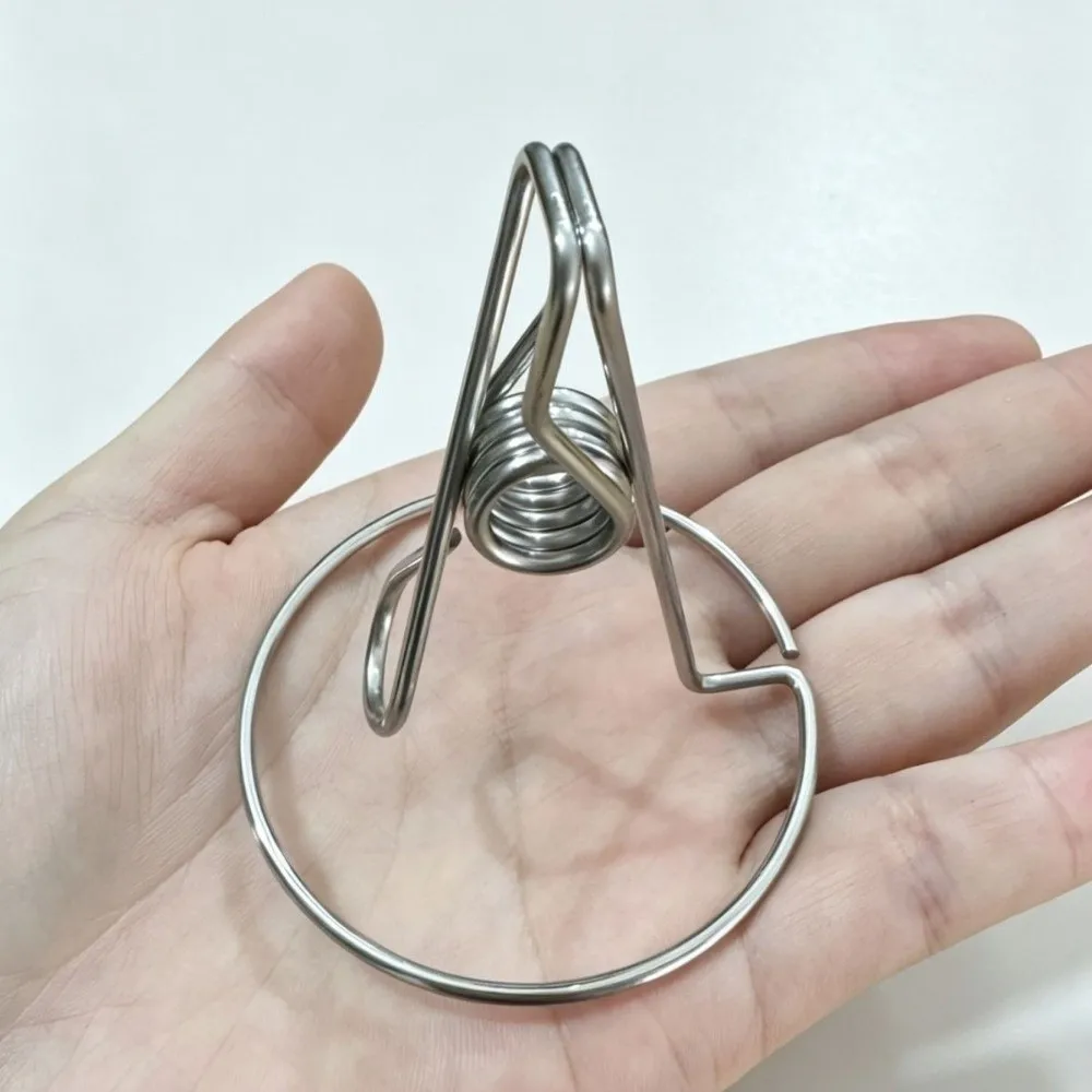 Stainless Steel Mosquito Coil Holder Integrated Standing Photo Card Display Clip Multifunctional Mosquito Coil Rack