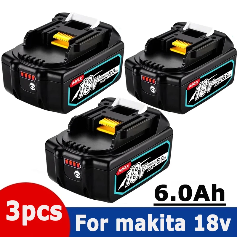 

Аккумулятор для makita BL1860 BL1850B BL1850 BL1840 BL1830 отвертка и зарядное устройство 18 в Сменные Аккумуляторы для электроинструмента