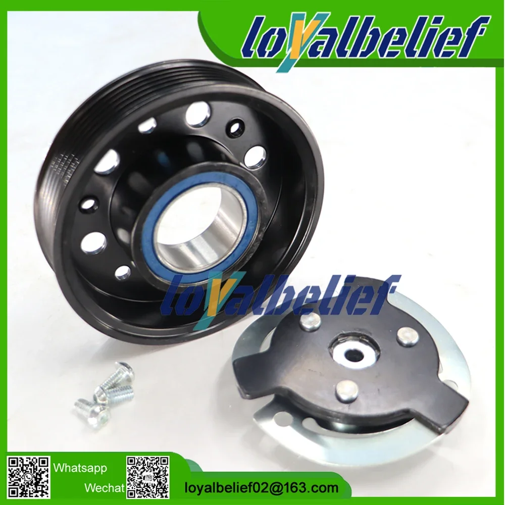 

NEW Auto AC Compressor Clutch For BMW 3 E90 E91 64509145351 64509156821 64526915380 64529182793 CSE613C 6PK