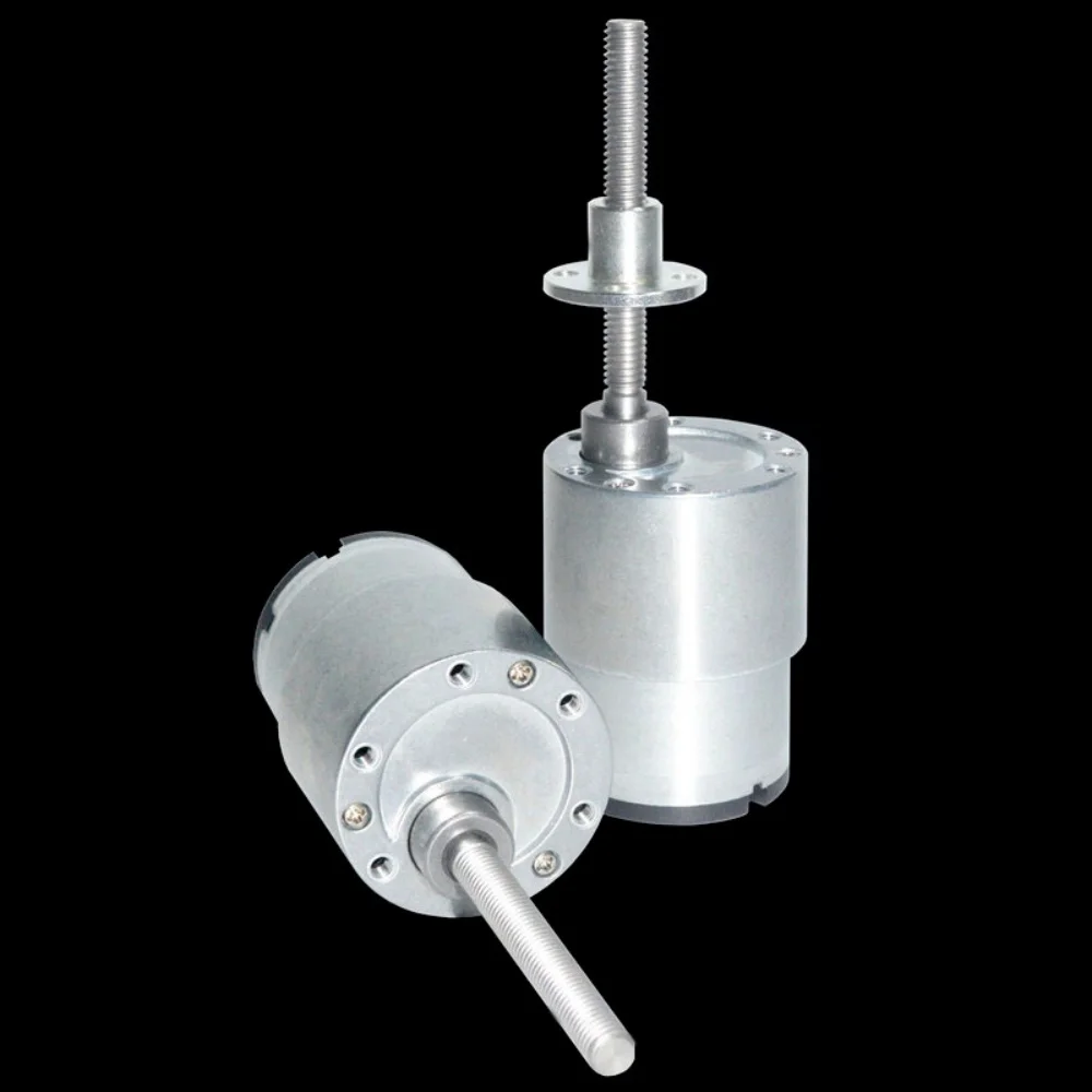 JGB37 520 Gear Motor DC 12V 24V Electric Mini Micro Metal Forward Backward Reduction M6 Long Shaft Gear Motor Reducer