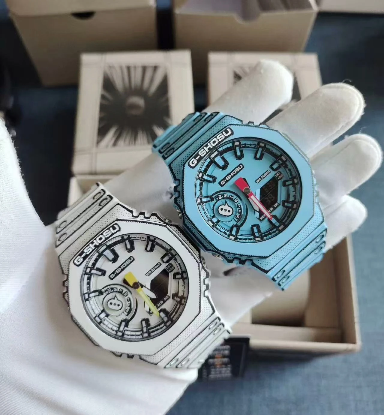 

Звездные спортивные часы унисекс, полнофункциональные часы мирового времени, автоматическая ручная подъемная лампа, светодиодный двойной дисплей, резиновый ремешок G