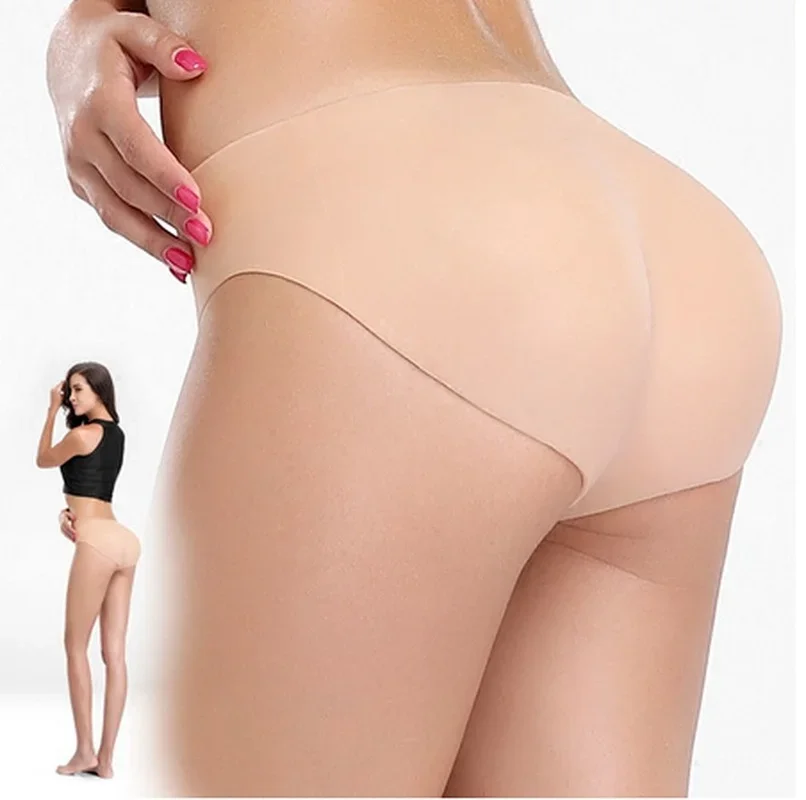 Crossdress Underwear Full Body Silicone Hip Panty Padded Buttock Enhancer Shaper Sexy Panty Fake Ass Buttocks Push Up