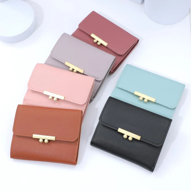 

Fashionable And Cute Women's Large Capacity Simple And Multi Card Holder Women's Coin Wallet