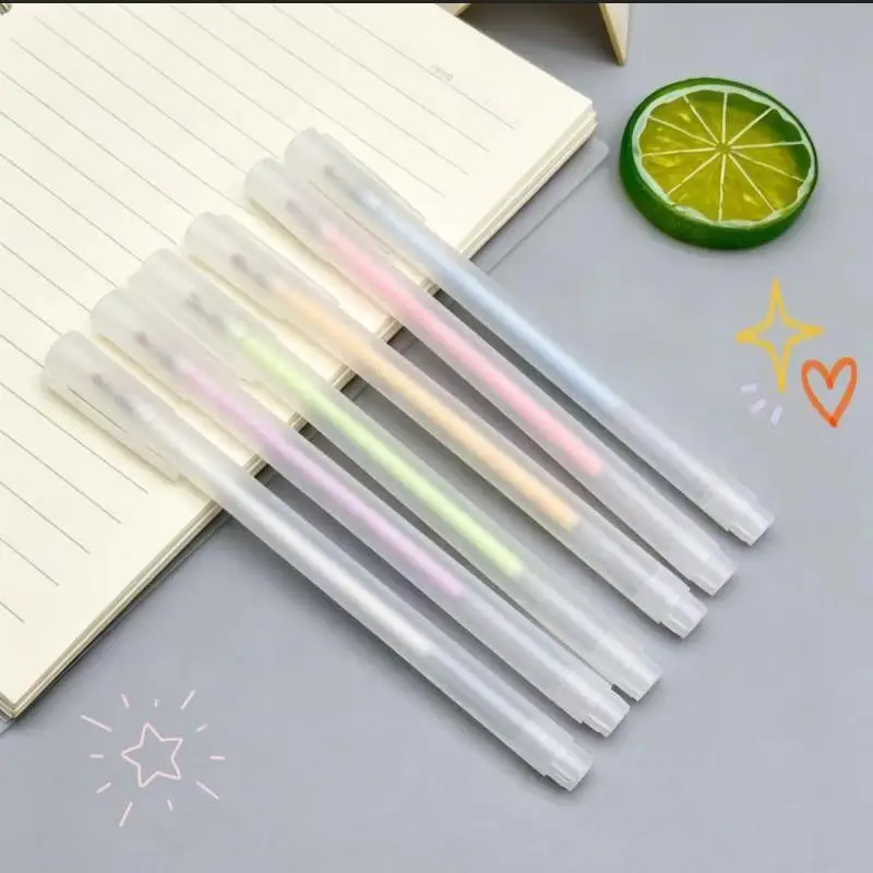 1/3/5Pcs Colorful Highlighter Pens Dot Glue Pen Quick Dry Point Adhesive Pen For Scrapbooking Journal Card Making Student Craft