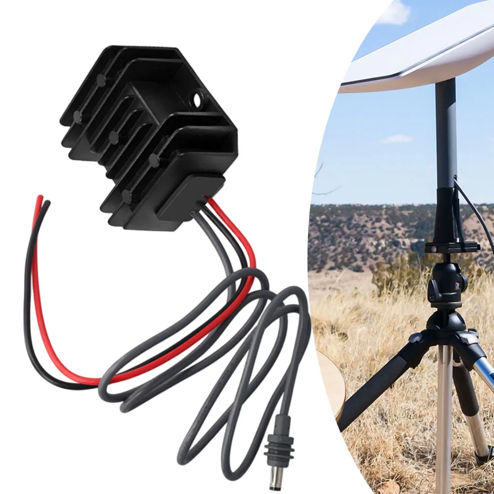 Aluminum 12V 24V DC For boost Adapter for Starlink For Mini Converts to 30V Proof with Overcurrent Overheat Protection