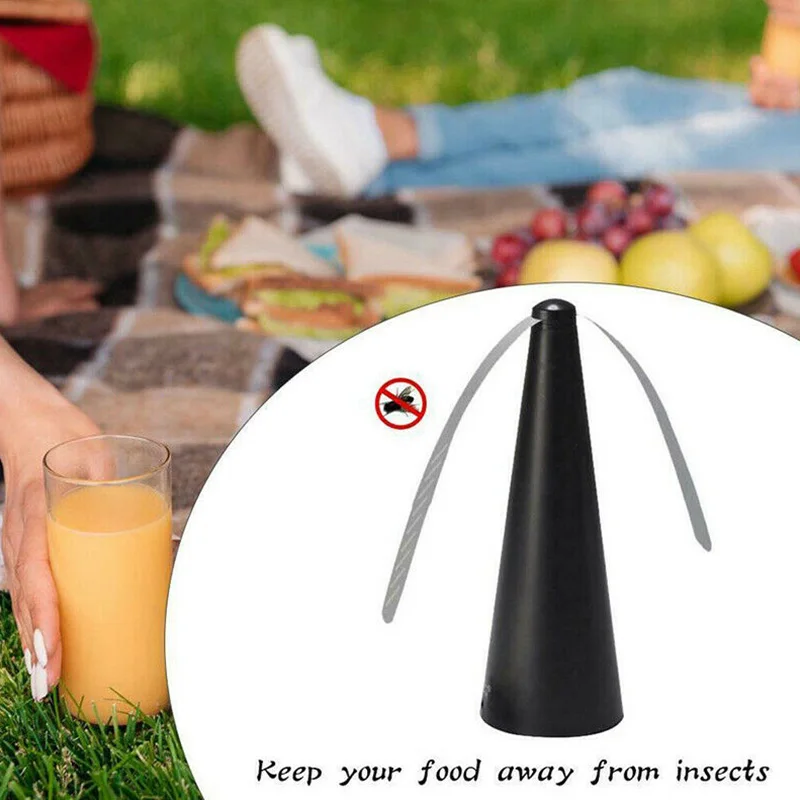 Outdoor Kitchen Fly Repellent Fan Food Protector Fly Destroyer Keep Flies Bugs Away From Food Pest Repellent Table Fan