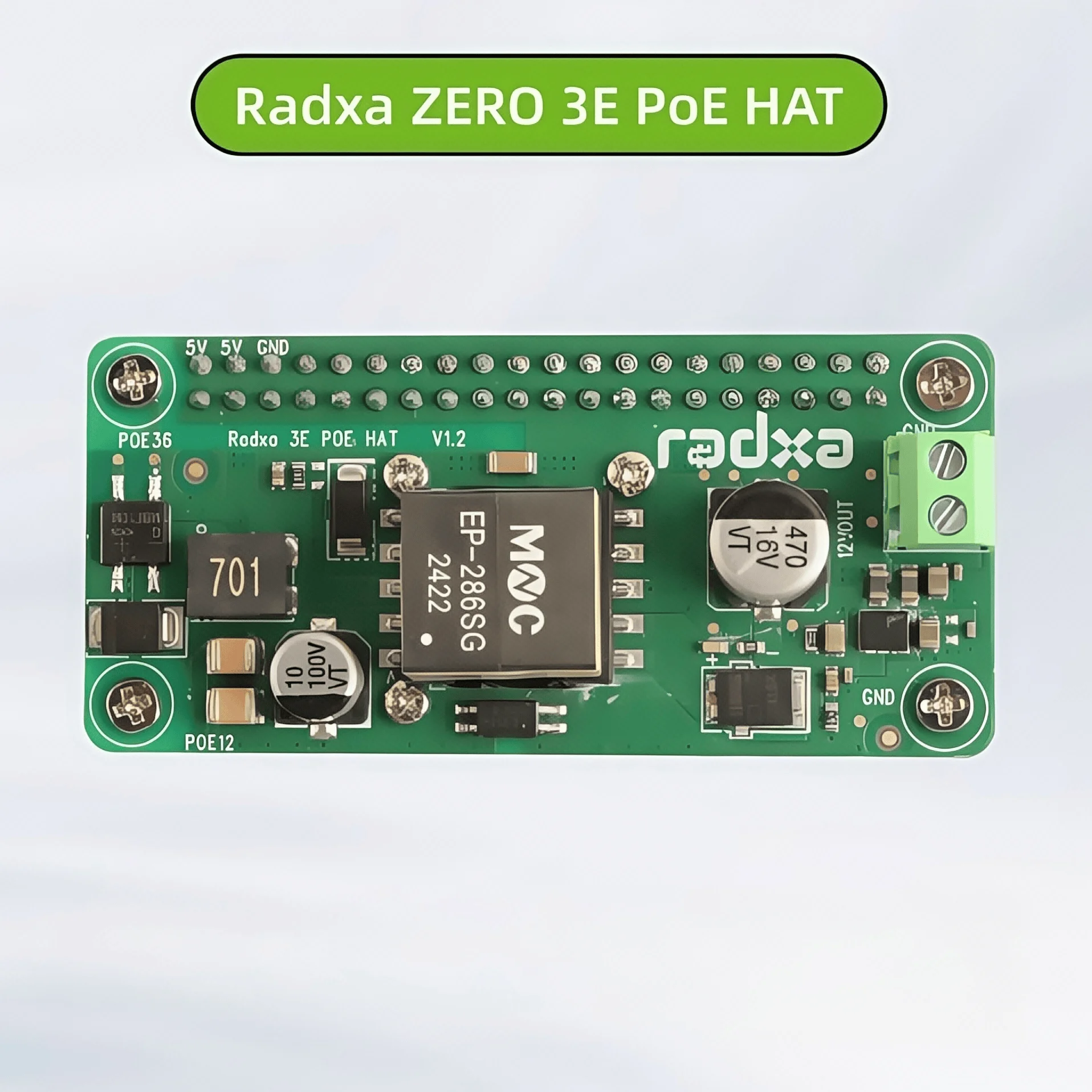 Radxa Zero 3E Poe H… - image
