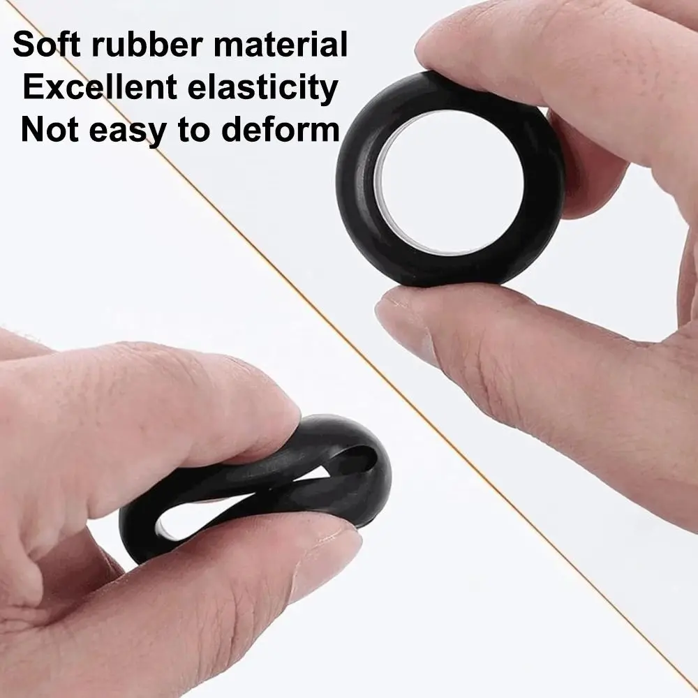 Rubber Grommet Kit Cable Hole Plugs Black Anti-Friction Wire Protection Grommets Rubber Assorted Sizes