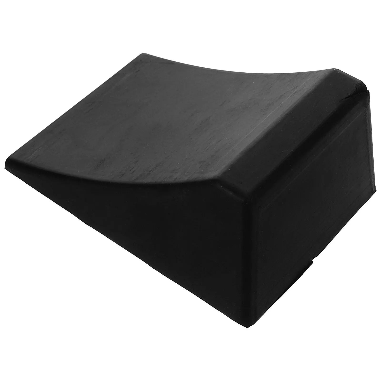 Car Wheel Chocks Parking Bumper For Rv Travel Black Anti- Rubber Tire Block Hole Design Garage Truck