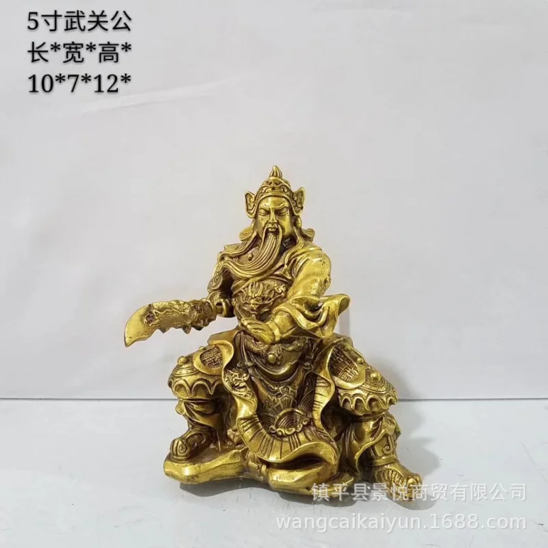 

Бронзовая статуя, сидячая чтение, украшение автомобиля Guan Gong, доступны различные размеры
