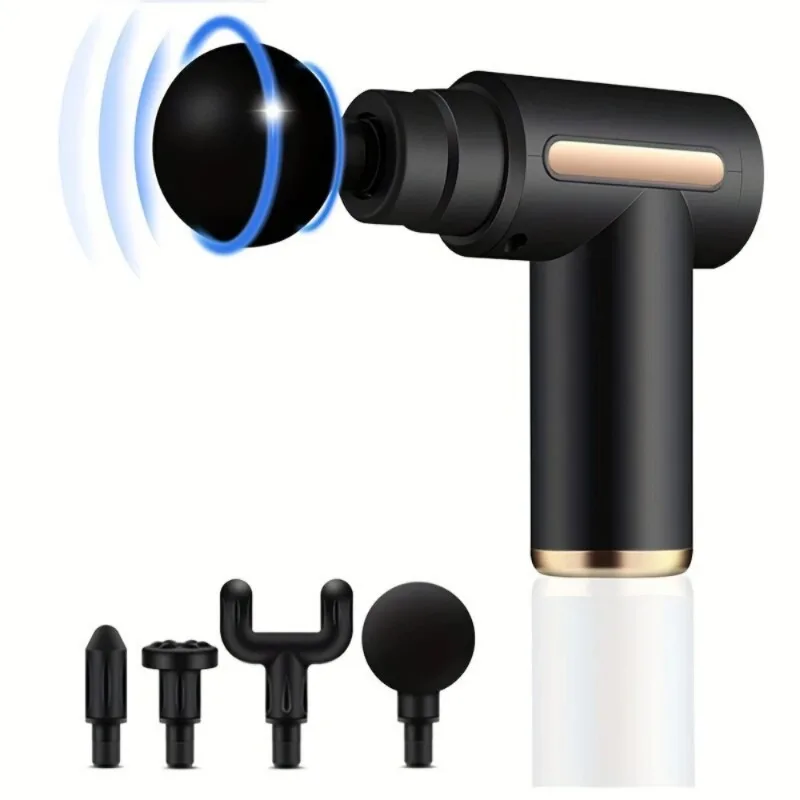 Draagbaar multifunctioneel elektrisch fasciapistool Massager-instrument - Vibrerend spierontspanningshulpmiddel voor sportherstel