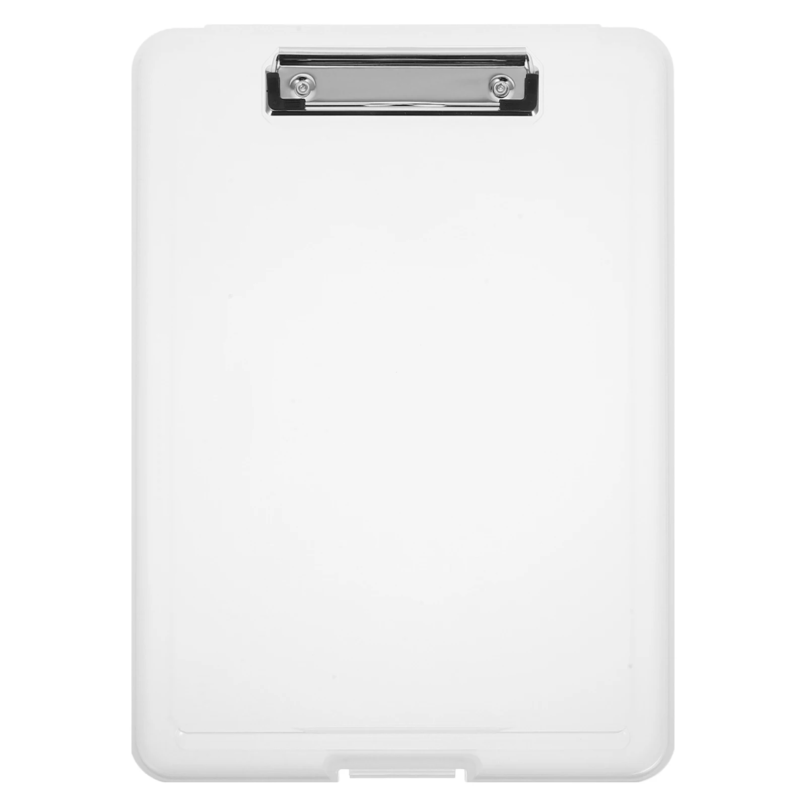 

A4 File Storage Box Heavy Duty Binder Clipboard Case Multifunction Folder Large Capacity Plastic Office School Travel