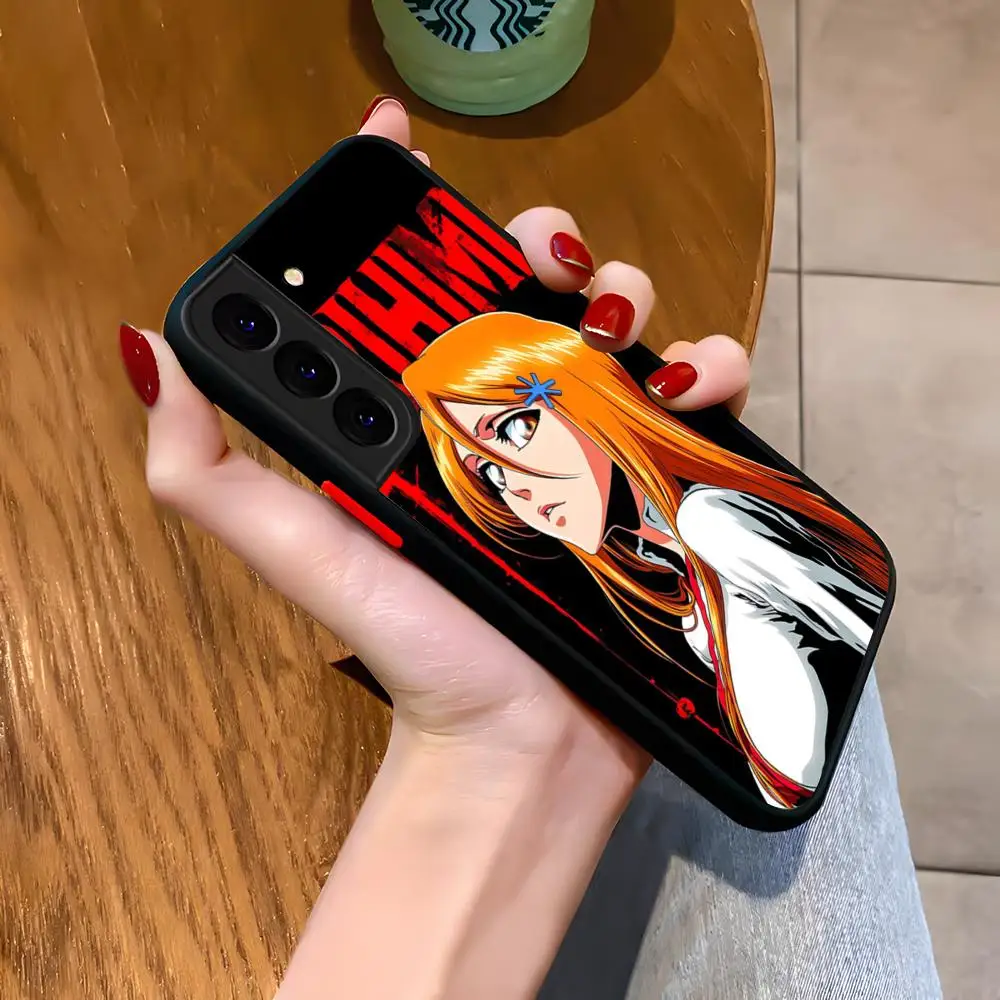 Чехол для телефона B-Bleach O-Orihime для Samsung S26 S25 S22 S24 S23 S21 FE Plus Ultra Skin Feel Bumper Case