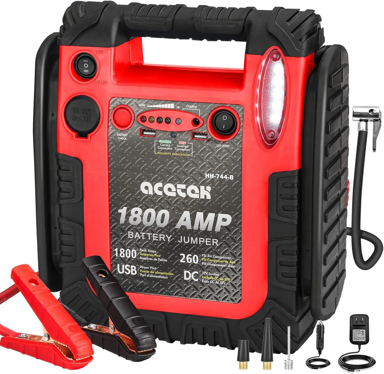 1800 Amp Jump Start…