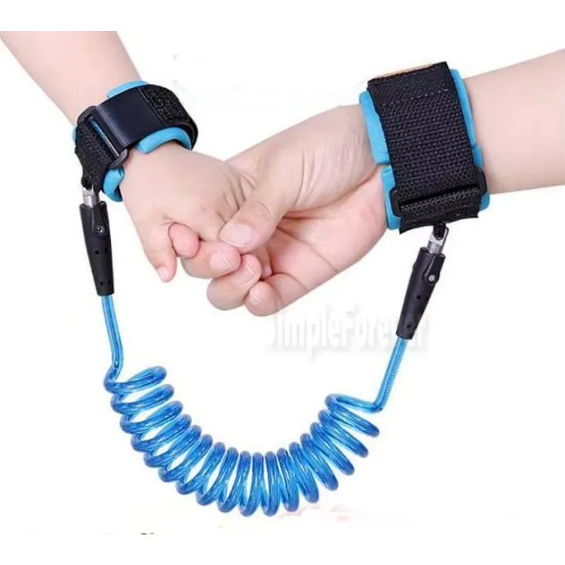 

100Pcs/lot Toddler Baby Kids Safety Harness Child Leash Anti Lost Wrist Link Traction Rope