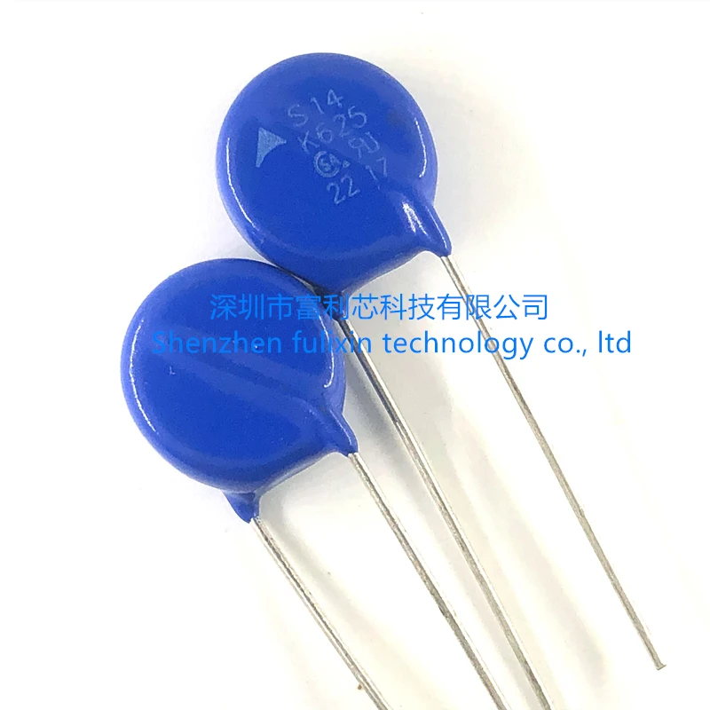 5PCS S14K625 B72214S621K101 625V 4500A 4.5KA 200pF 14MM B72214S0621K101 Varistors