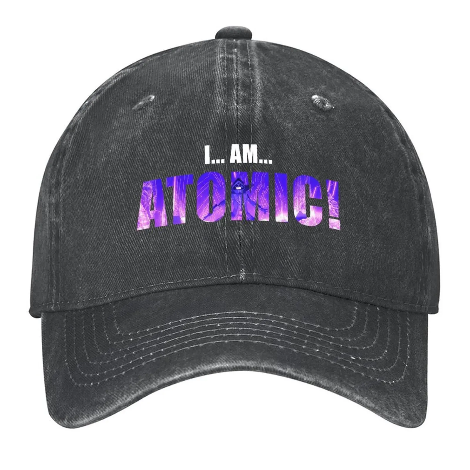 

Shadow Ultimate Skill - I AM ATOMIC! - W Baseball Cap Anime Luxury Man Hat Golf fishing caps man Hats Man Women's