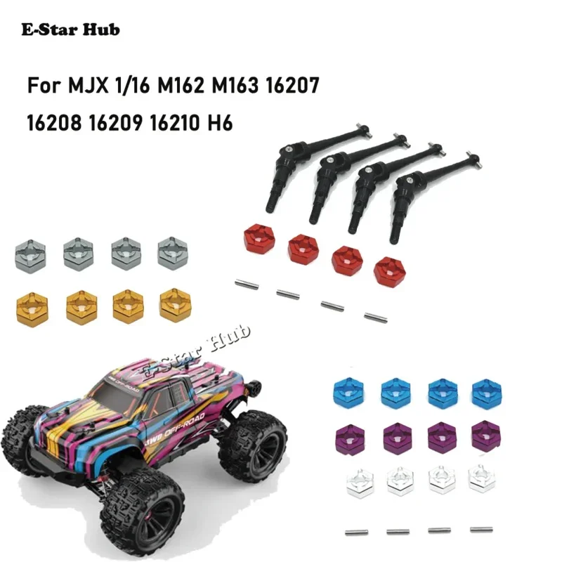 Transmission Shaft Combiner for MJX14209 14210 16207 16208 16209 16210 H16 Accessories Upgrade Parts Rc Model Crawler Car Truck