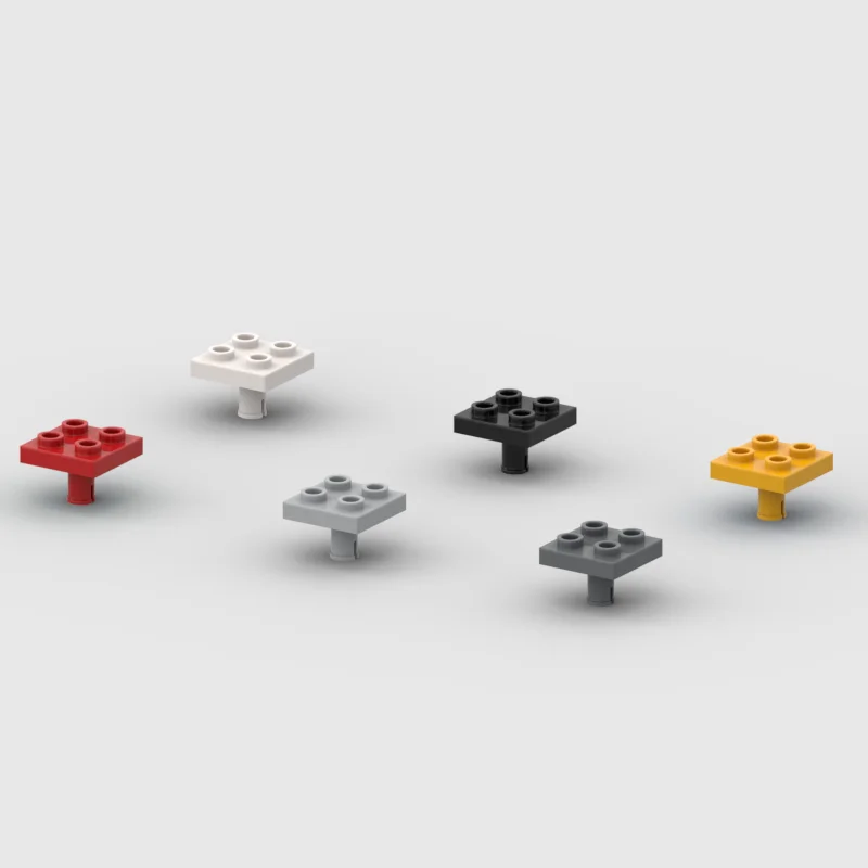 *Plate 2X2 Inverted W. Snap*2476 20pcs DIY enlighten block bricks,Compatible With Other Assembles Particles