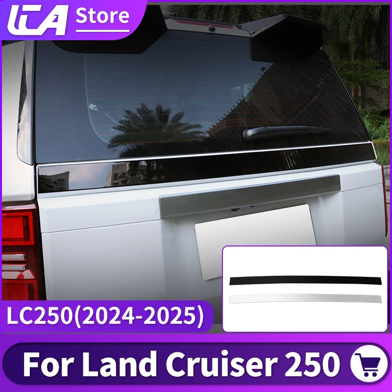 

For Toyota Land Cruiser 250 Prado Lc250 2024 2025 Tailgate Decoration Bright strip 1958 First Edition FJ250 Upgraded Accessories