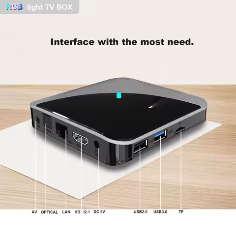 10PCS LOT A95X Smart TV BOX F3 Air 4K 2.4G/5G Dual Wifi RGB Light Amlogic S905X3 4GB 32GB 64GB Android 9.0 Media Player Set Top