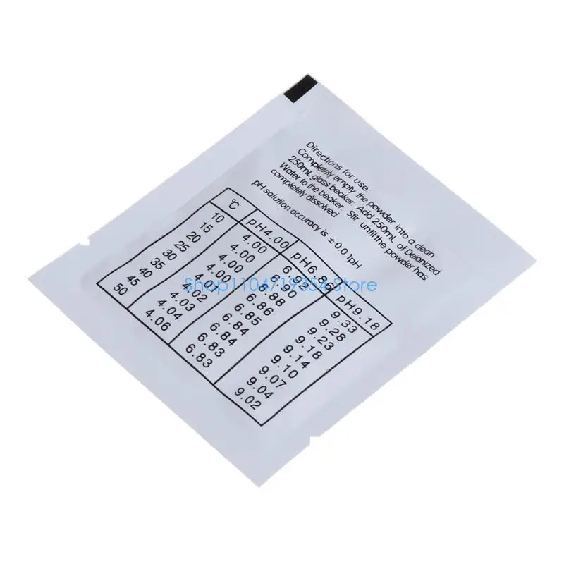0XLD 4 Pcs Buffer Solution Powder Calibration Powder Solution for Testing Balance of Drinking Water Save for Time