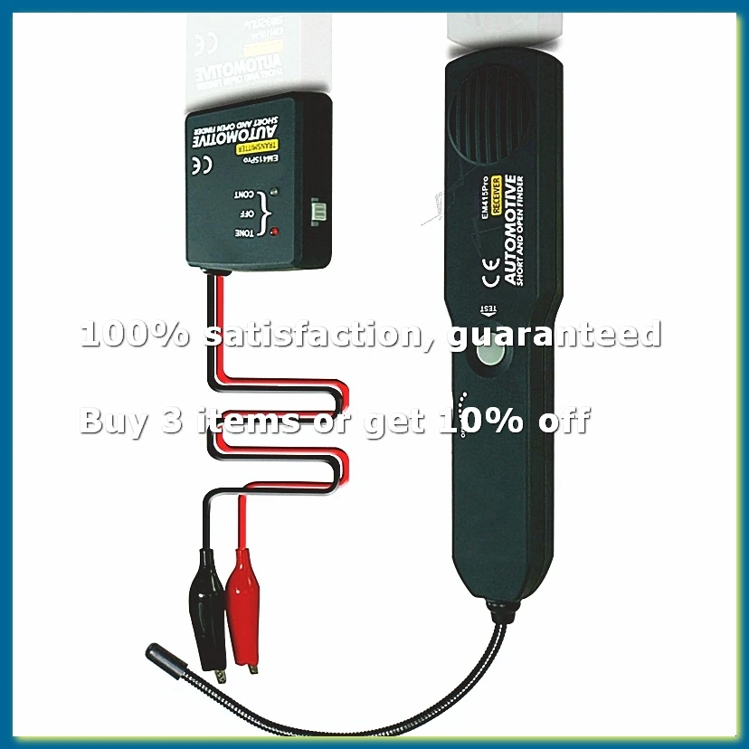 Automotive Wire Short Open Finder Circuit Detector Power Cable Tester Tracer EM415PRO Scanner Diagnostic Tool for Boat