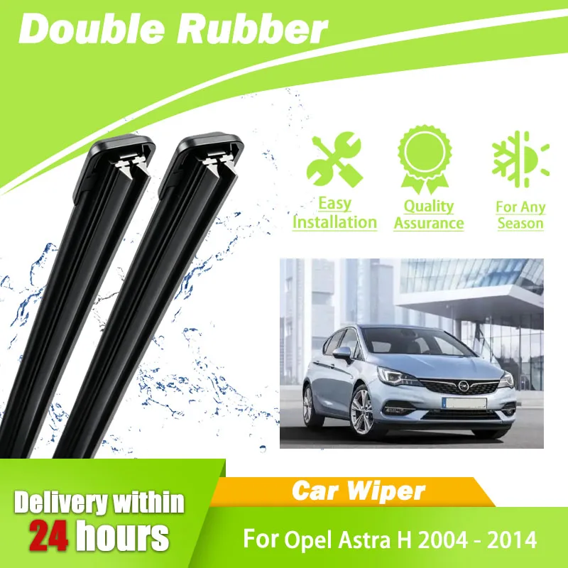Car Front Windshield Wiper Blades For Opel Astra H 2004-2014 Hatchback GTC Vauxhall Holden Astra 2012 2013  Windscreen Window