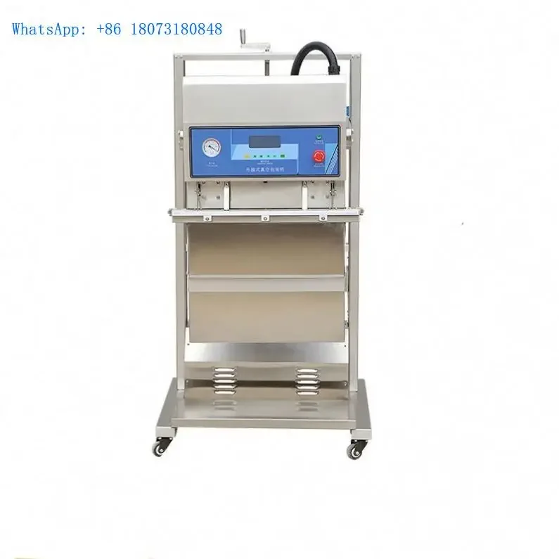 TEBAK SY-V600 Vertical External Vacuum Sealer For Sale/High Efficiency Stand Type 600 Vertical External Vacuum Sealing Machine