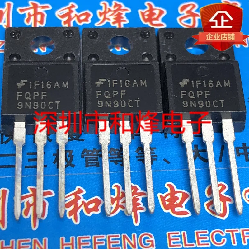 FQPF9N90CT  TO-220F 900V 8A