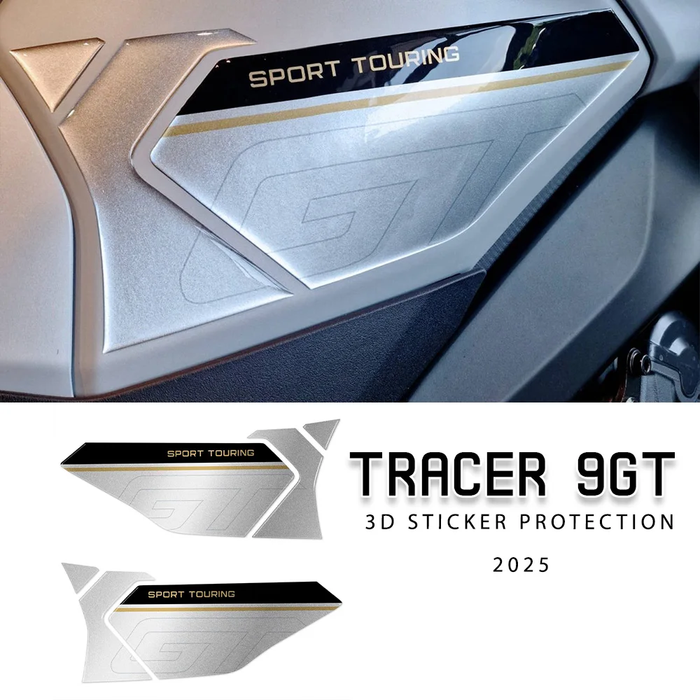 

Motorcycle Accessories 3D Resin Sticker Kit for Tracer 9 GT Tank protector Tracer 9GT 2025 Sticker