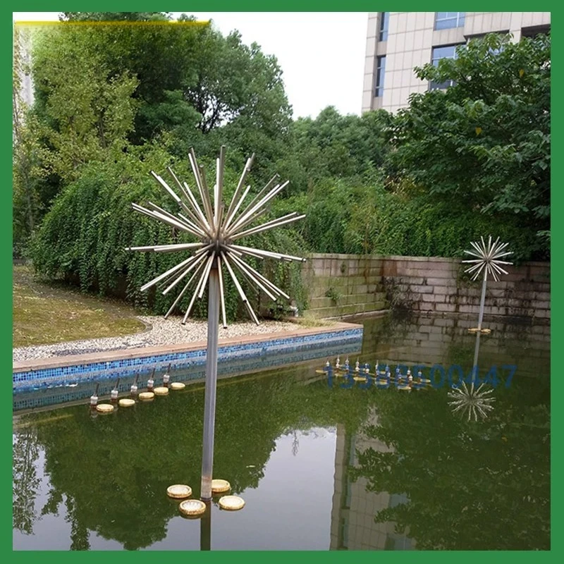 Pool Dandelion Fountain Nozzle Crystal Ball Water Fountain
