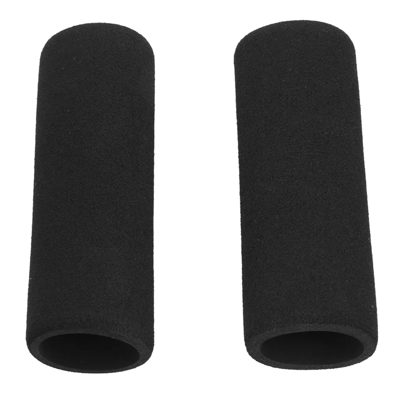 8X Motorbike Motorcycle Slip-On Foam Anti Vibration Comfort Handlebar Grip Cover