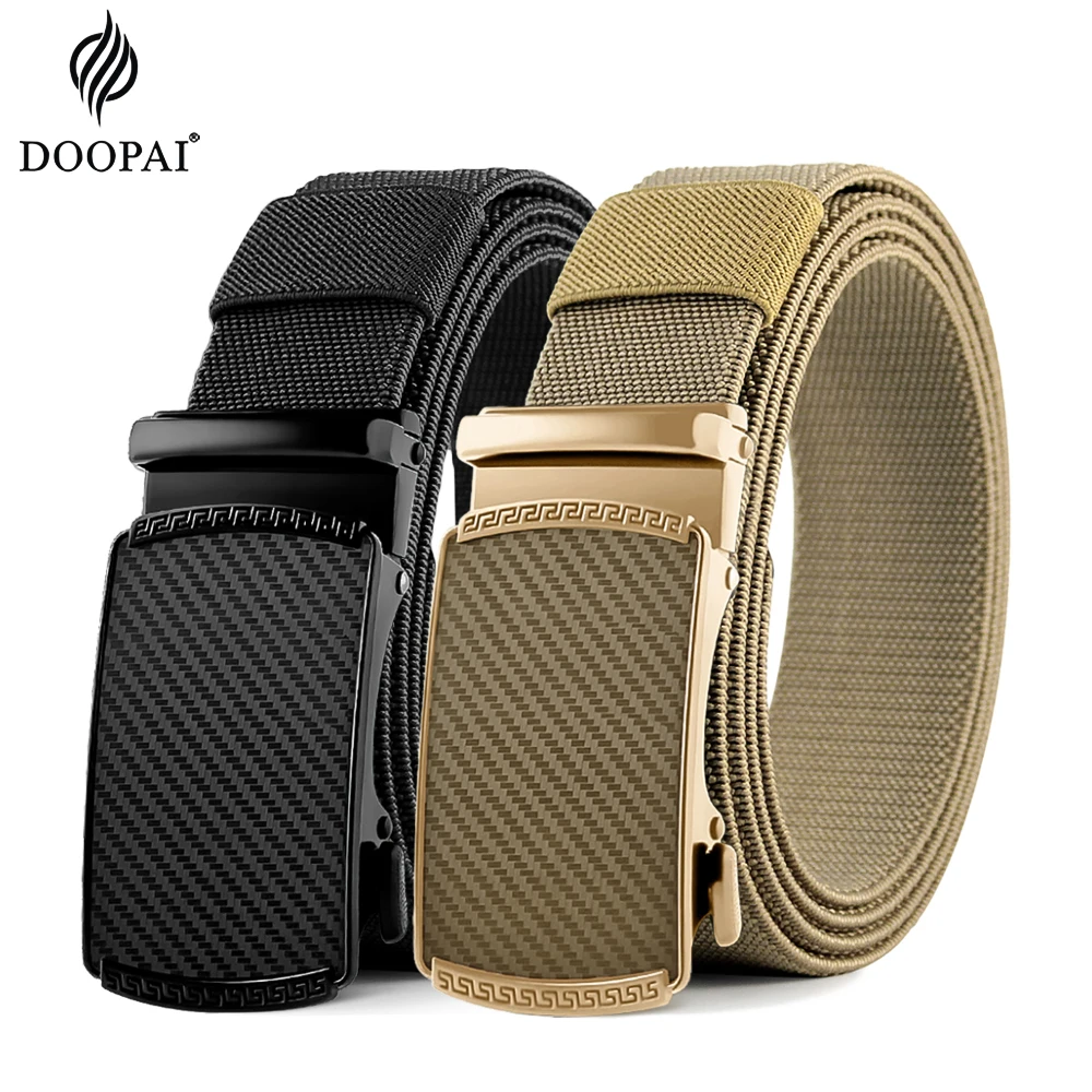 DOOPAI-Cinto de Nylon Tático Masculino, Cinto Elástico, Fivela de Liga Dura, Cinto Militar Exterior, Acessórios de Caça, Presentes