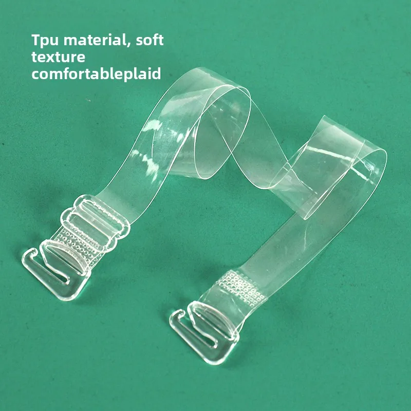 Women's Matte Transparent Shoulder Straps, Invisible Underwear Straps Are Seamless and Non-slip,  Are Randomly Shipped.