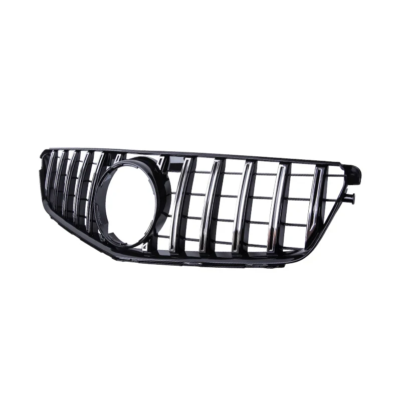 

Accessories Silver Front Car And Bumper Grille C-CLASS CW204 Made Of Durable ABS Mater High Quality