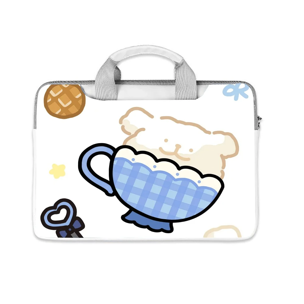 

Новая сумка для ноутбука Cinnamon Hello Kitty Kuromi 12, 13, 14, 15, 15.6, 16 дюймов для MacBook, компьютера, портфель, подарок на праздник