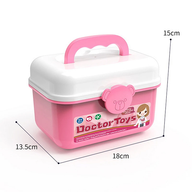 مجموعة لعب دور المطبخ والممرضة الممتعة للأولاد والبنات.