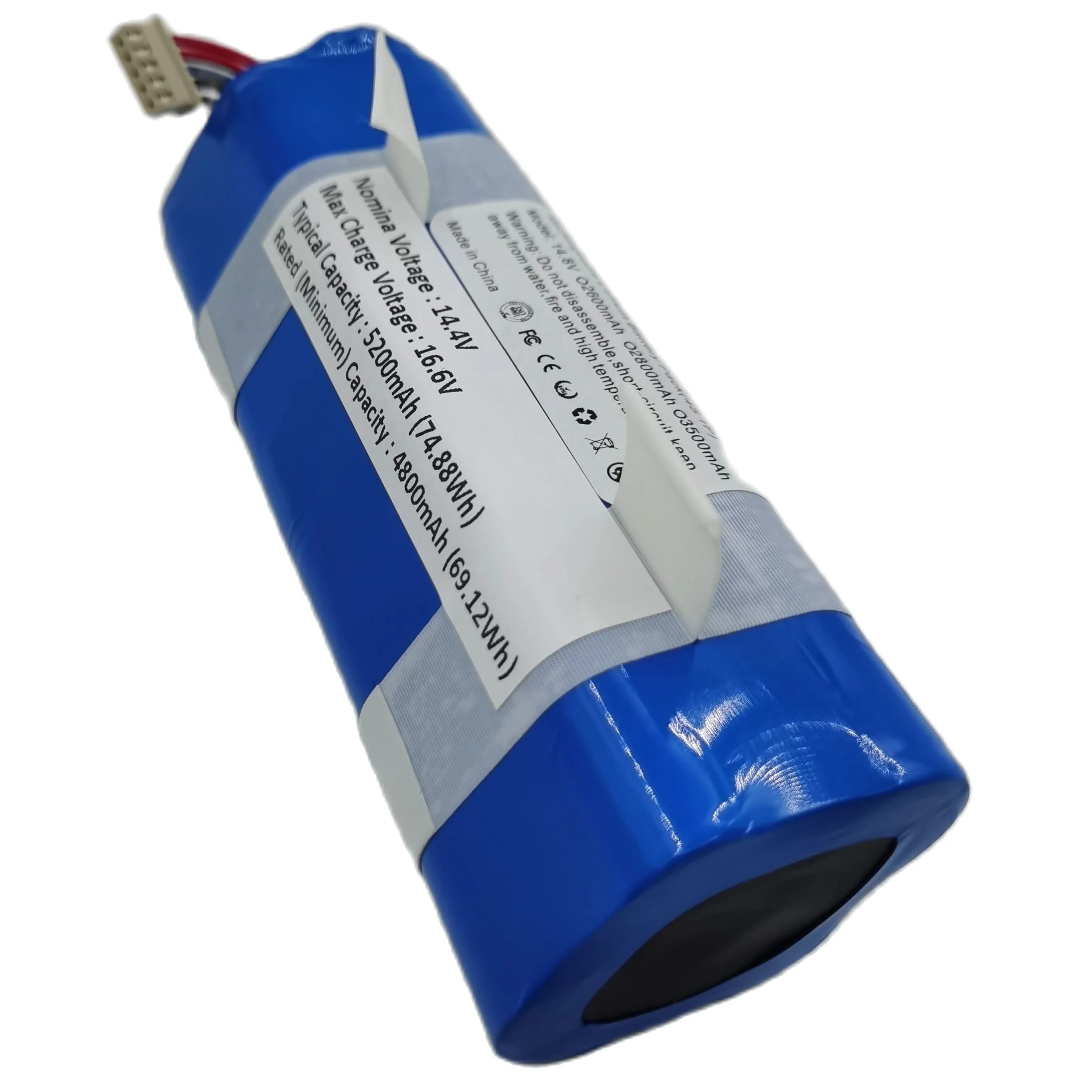 14.4V 14.8V 5200Mah 18650 Li-Ion Oplaadbare Batterij Pack Voor Ecovacs Robot Vacuüm Max DX65 Hero DX96 Power DX93 Deebot 950 Nieuwe