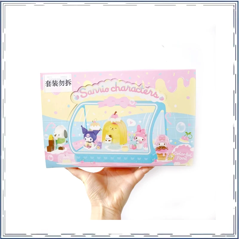 

Pompompurin слепая коробка, оригинальная модная игровая коллекция, украшение для рабочего стола, подарки на день защиты детей, экшн-фигурка, модель игрушки