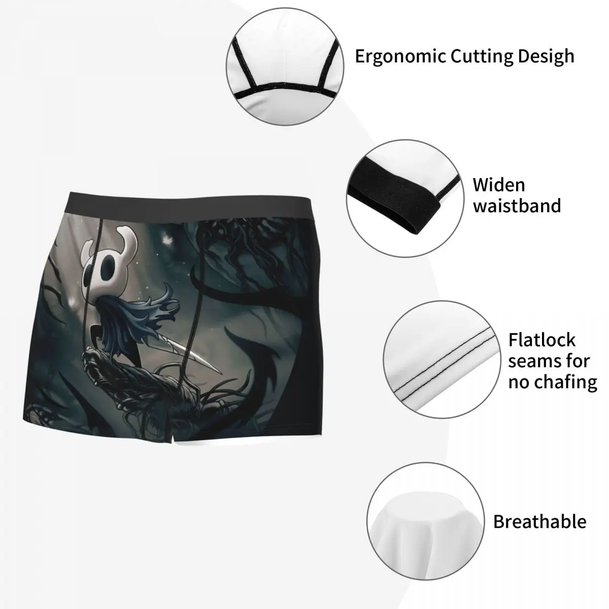 Holle Knight Underpants Katoenen Slipje Heren Ondergoed Comfortabele Shorts Boxer Briefs