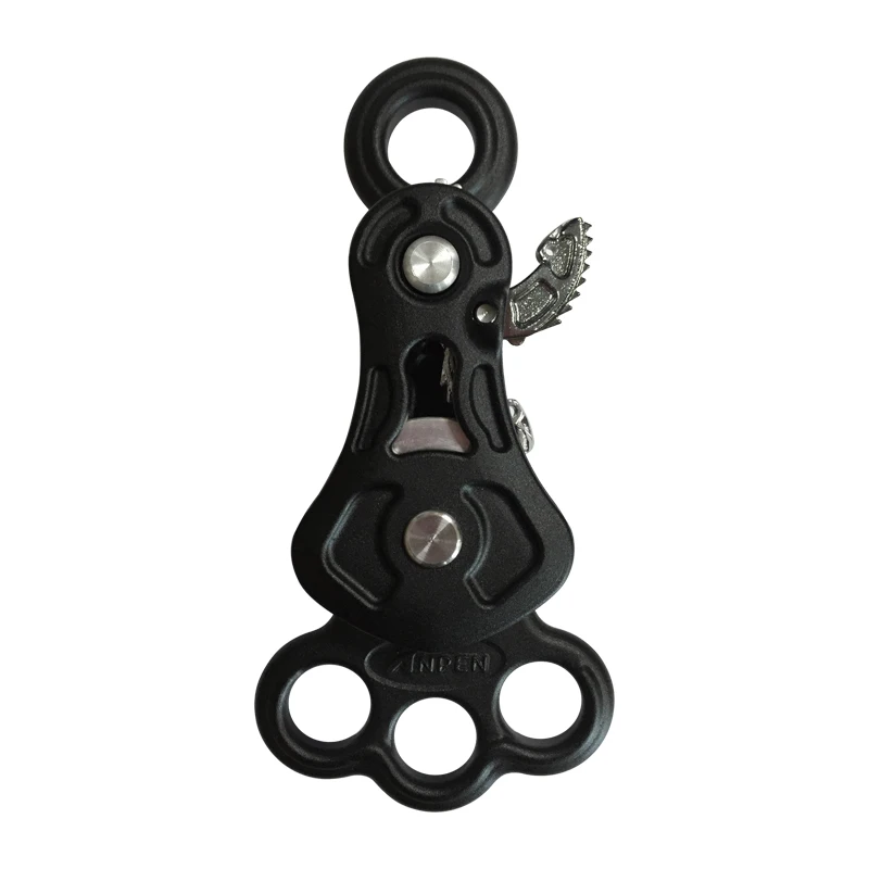 2025 Hot Sale Aluminum Brake Double Pulley for Rescue