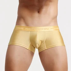 SEOBEAN new men's sexy Tracksuit U bag boxer underwear pyjama shorts