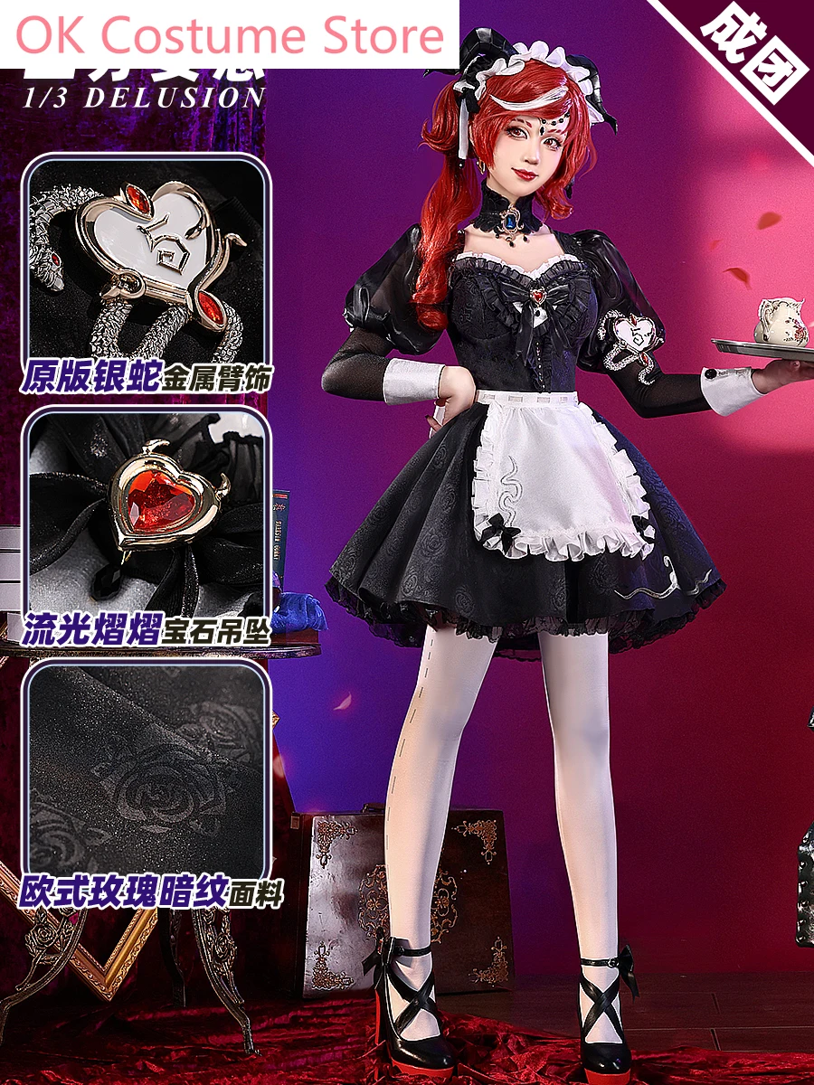 Identity V Fiona Gilman Priestess Cosplay Costume Cos Game Anime Party Uniform Hallowen Play Role Clothes Clothing