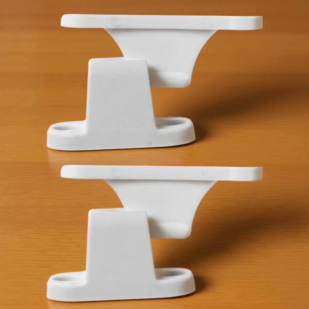 

2 Pcs Caravan Door Retainer Holder for Rv Latch White Cargo Trailer Catch Clips