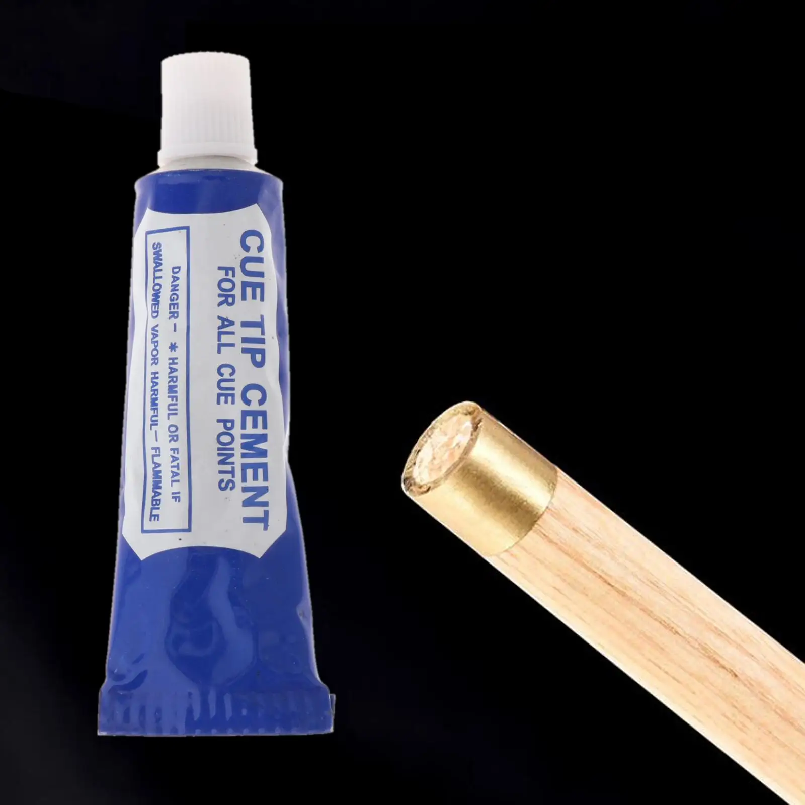 

Glue for Pool Cue Tips Quick Drying 16g Liquid Glue Billiards Accessories