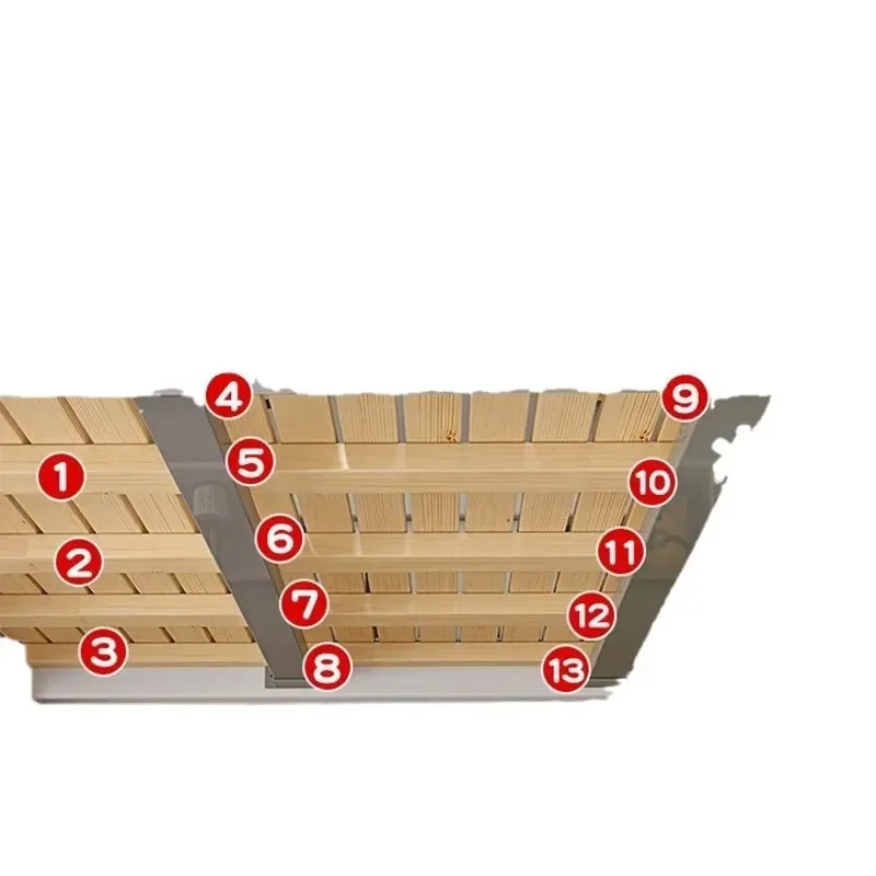 Solid Wood Bunk Bed with Desk Double Lower Multifunctional Loft for Kids Space Saving Two Tier Mother Child Furniture
