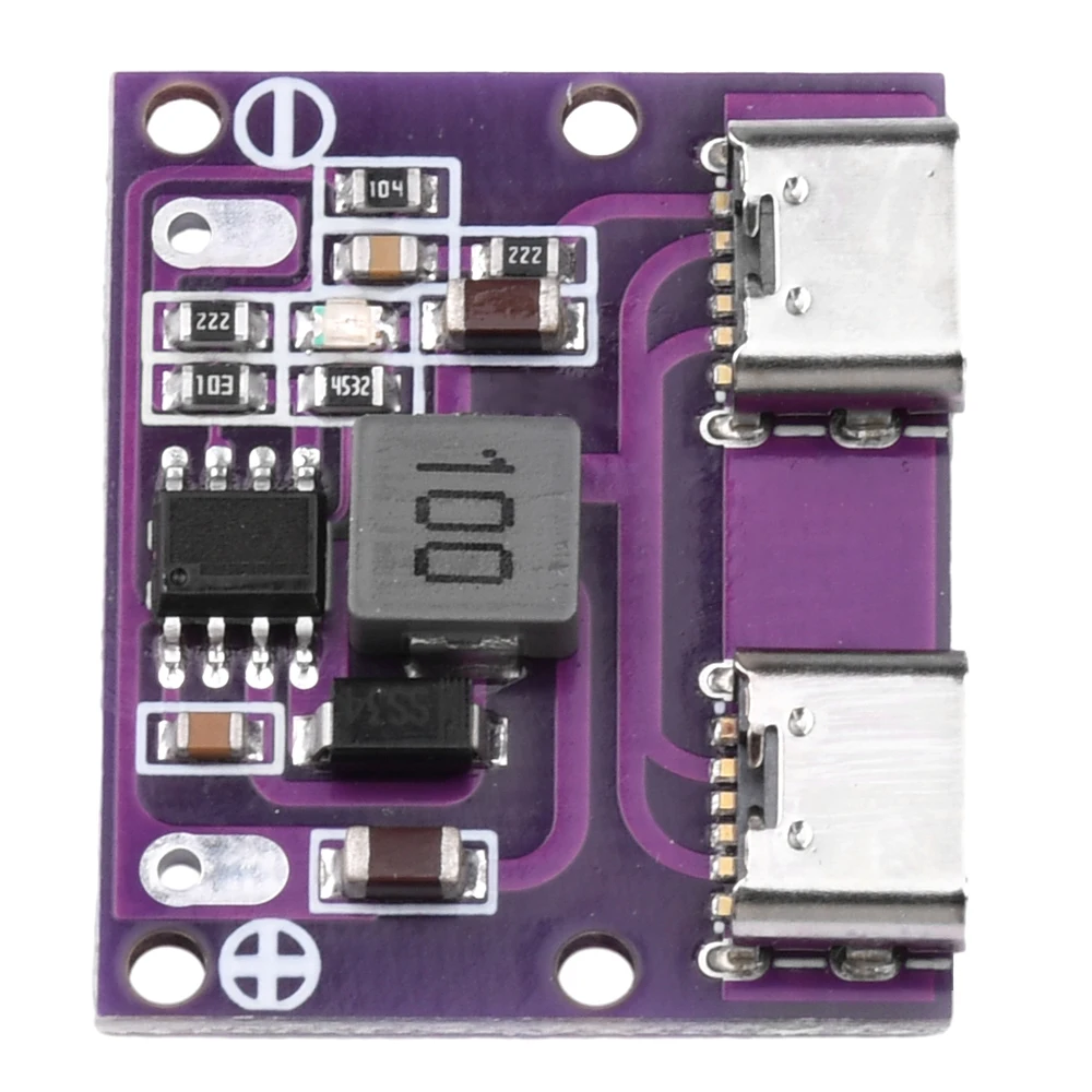Doppia uscita USB TYPE-C da DC6V-36V a 5V 3A DC-DC Dual TYPE-C modulo Step-Down interfaccia modulo di ricarica 9V/12V/24V/36V