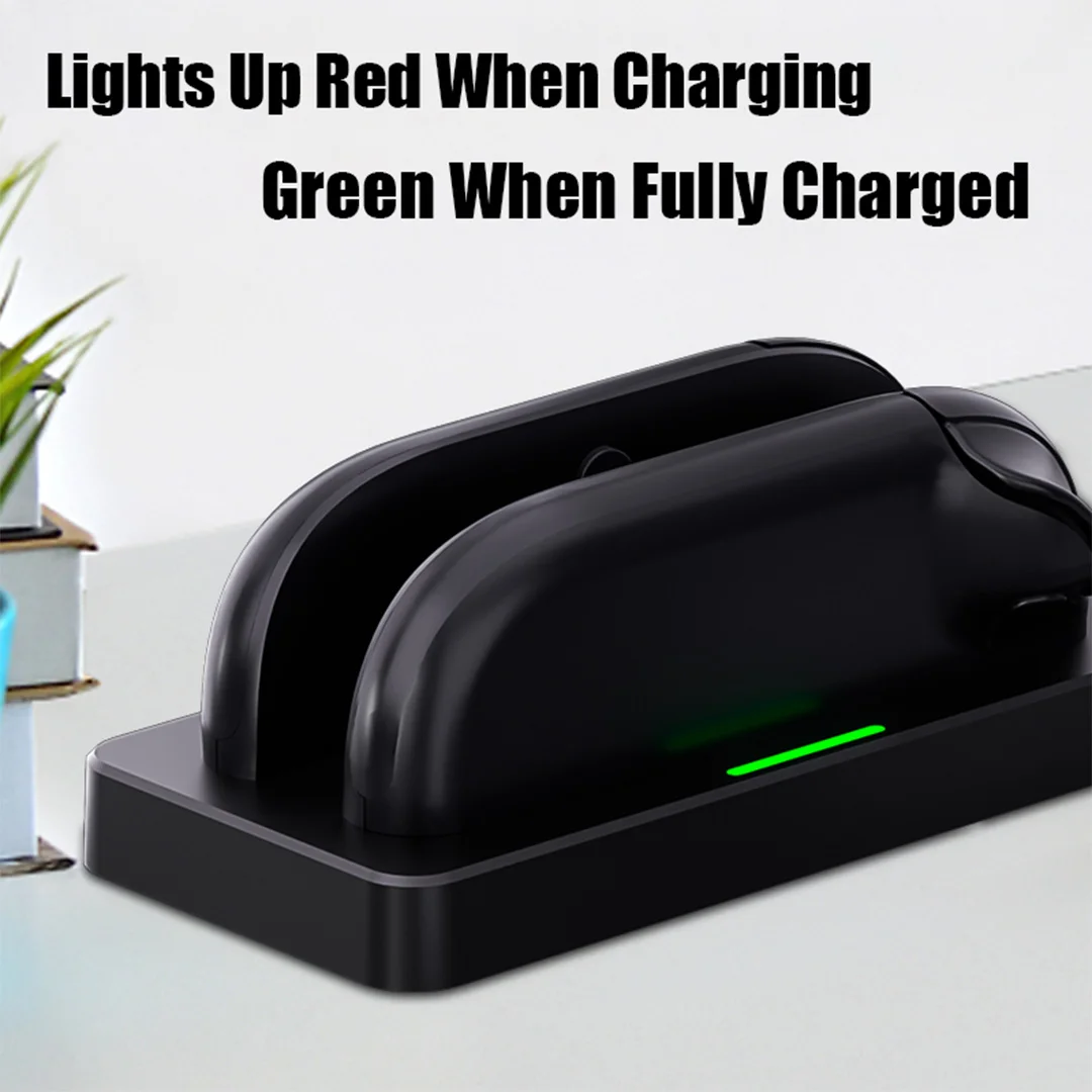 

Switch 2 Charging Dock Dual Charger for Nintendo Switch 2 JoyCon Dock Charger Stand with LED Indicator and Type-C Charging Cable